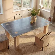 Mendler HWC-L76 240 x 77 x 100 cm braun