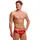 Funky Trunks Classic Brief Saucy Sonar Rot S