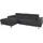 Cotta Ecksofa Komaris schwarz