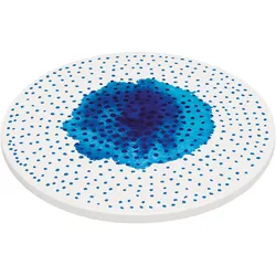ZASSENHAUS Untersetzer SCANDIC DOTS rund 20 cm Keramik mit Kork-Unterseite