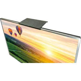 Schwaiger 12 Zoll für Soundbar, Receiver Set Top Box, Metall Schwarz, 120mm tief, werkzeuglos, auch für Wand-TVs - Schwarz