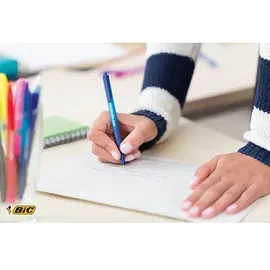 BIC Kugelschreiber SOFT Feel blau, Schreibfarbe: blau, 12 St.