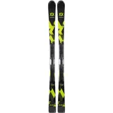 VÖLKL DEACON ELITE black/yellow inkl. Bindung VM 10 GW - Uni., Alpinski-Set (168cm)