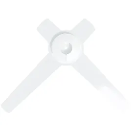 DataFlex Fußplatte ViewLite 010 silber-weiß