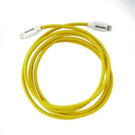 Pantone USB-C auf Lightning 1,5 m Gelb