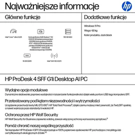 HP ProDesk Desktop-PC Intel Core Ultra 5 225 16 GB RAM 512 GB SSD Windows 11