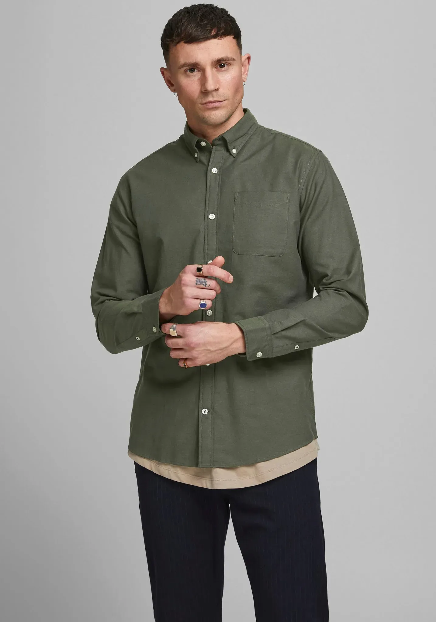 Langarmhemd JACK & JONES 
