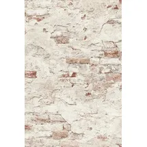 Rasch Textil Vliestapete in Stein-Optik 10,05m x 53cm 10,05m2 Crème 939309
