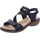 Rieker Sandalen Damen Schwarz 38