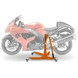 Zentralständer passend für Suzuki Hayabusa 99-07 orange Motorradheber ConStands Power-Classic