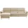 CALIZZA INTERIORS »Onyx L-Form«, Recamiere links oder rechts, wahlweise mit Bettfunktion, Breite 270 cm