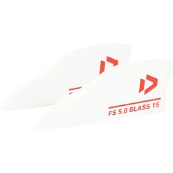 Duotone Glass 15 Kiteboard Finnen 25, Konfiguration: FS 5.0, Farbe: C90 white