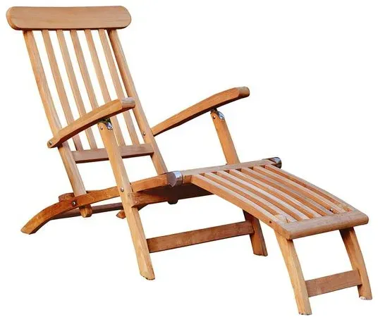 LC Garden Kampen Deckchair Teak Natur