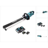 Makita DUH 551 PM Akku Heckenschere 36V 550mm + 2x Akku 4,0Ah + Doppel Ladegerät