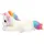 DEPESCHE Ylvi Kuscheltier Einhorn 30 cm Weiß/Regenbogenfarben