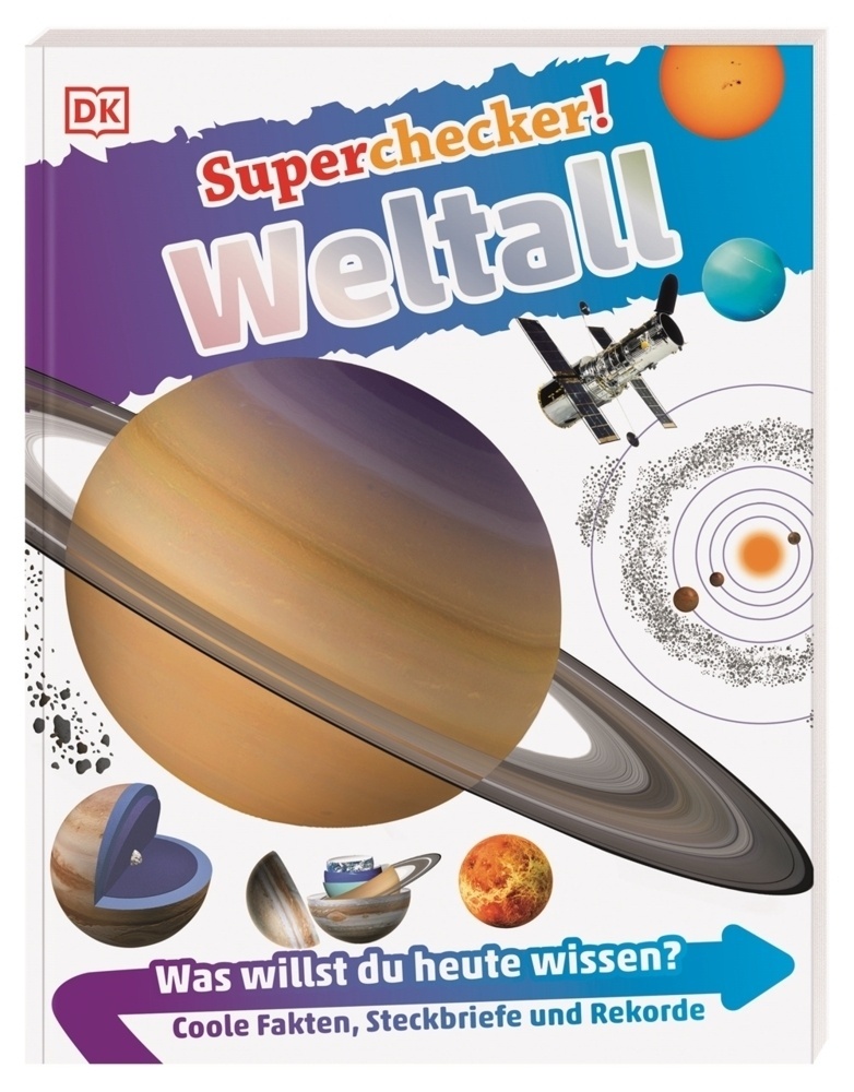 Weltall / Superchecker! Bd.6 - Sarah Cruddas  Kartoniert (TB)