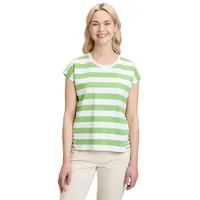 Betty Barclay Basic Shirt mit Streifen in White/Green |