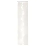 Neutex for you! Rubin Schiebevorhang, Gardine, Vorhang, Transparent, 245 x 60 cm, wollweiß