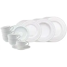 Villeroy & Boch Gray Pearl Kombiservice 30-tlg. weiß