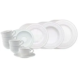 Villeroy & Boch Gray Pearl Kombiservice 30-tlg. weiß
