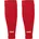 Fußball Sleeve-Stutzen rot Senior