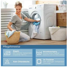 Yadetextil Bettwäsche 240x220 cm, Renforce, 3 teilig, Bettwäsche-Set, 240x220 cm, Miza beige|rot|schwarz