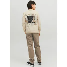 JACK & JONES Junior Chino Hose 'Marco Dave' Beige - 128