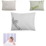 Lorelli Babykissen Cosy Größe 38 x 29 cm Silikon-Daunenfüllung Bezug abnehmbar, grau