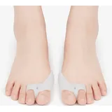 COOL-i ® Fußpolster, 2 Paar Hallux Valgus Zehenspreizer, Einstellbar, BPA-frei, Universal