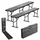 Trutzholm Bierbank 180 x 0 x 0 cm Grau