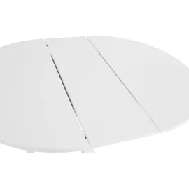 Mäusbacher Ø 130 cm weiß