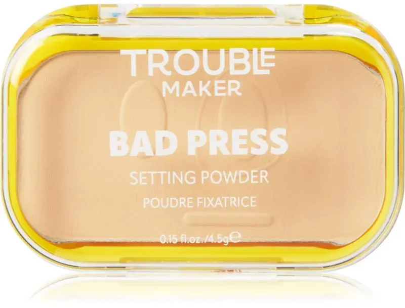 Trouble Maker Bad Press Setting Powder Fixierpuder Farbton Click Bait Light 4.5 g