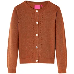 Kinder-Strickjacke Cognac 140