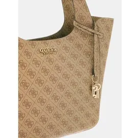 GUESS Calista 2 in 1 Tote Latte Logo