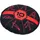 Pure2Improve Sandscheibe Schwarz/Rot 10 kg