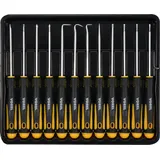 TRIZERATOP Bit-Schraubendreher Schraubendreher Satz + Haken PH/Flach/Torx 12-teilig