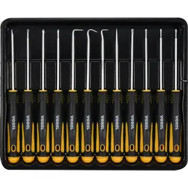 TRIZERATOP Bit-Schraubendreher Schraubendreher Satz + Haken PH/Flach/Torx 12-teilig
