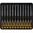 TRIZERATOP Bit-Schraubendreher Schraubendreher Satz + Haken PH/Flach/Torx 12-teilig