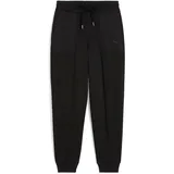 Puma Damen Her Comfort High-Waist Sweatpants FL Cl Strickhose, Puma Schwarz, XL EU