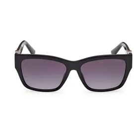 GUESS Gu00105 Polarisierte Sonnenbrille Für Frauen - Shiny Black / Gradient Smoke - One Size
