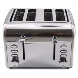 LITTLE BALANCE 4-Scheiben-Toaster Grau