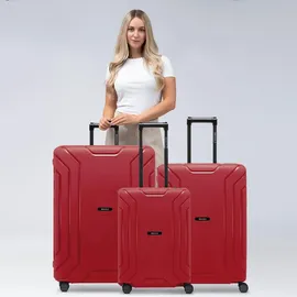 Redolz Essentials 15 Koffer-Set 3-tlg. rot