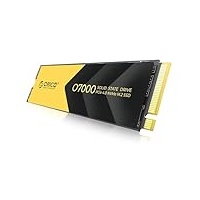 ORICO M2 SSD 2TB, NVMe SSD M.2 mit Kühlkörper, PCIe 4.0 x 4, bis zu 7000MB/s, SLC Cache 3D TLC NAND, M.2 2280 Internal SSD für PS5, PC Desktop und Laptops-O7000