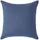 Homescapes Kissenbezug Leinen 60 x 60 cm Dunkelblau