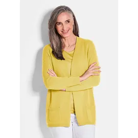 GOLDNER Feinstrick-Cardigan Gelb 19
