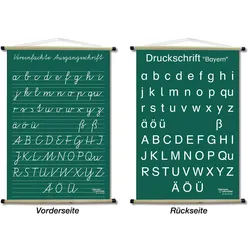 Doppelseitige Schrifttafel – rollbar