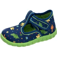 Fischer Markenschuh Fischer Flexi Hausschuh, Blaugrün, 21 EU