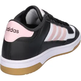 adidas Rapid Court Low Kinder Weiß/Schwarz/Pink 38
