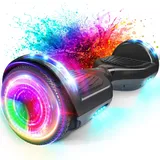 Hoverboards 6,5 Zoll Skateboard Kinder,Hoverboard Mit Bluetooth - Led Licht Gesc