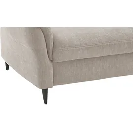 meinSofa Recamiere Mikrofaser 2-Sitzer Blau